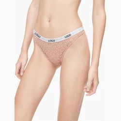 WKER old fashion pure color cotton fabric cheap old woman sexy female underwear