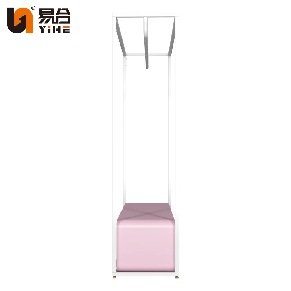 Clothing Rack Heavy Duty for Hanging Clothes, Freestanding Closet Organizer System, Metal Frame of Garment Rack