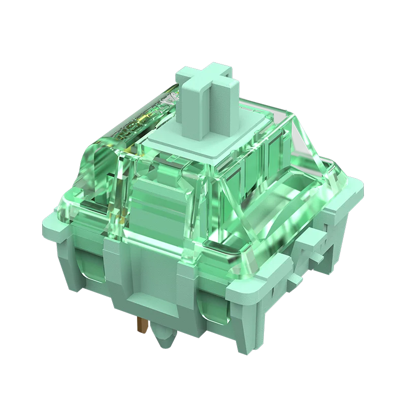 GATERON CAP Anniversary high gloss translucent top 50g force customized DIY 5 pin hot swap SMD RGB mechanical keyboard switch