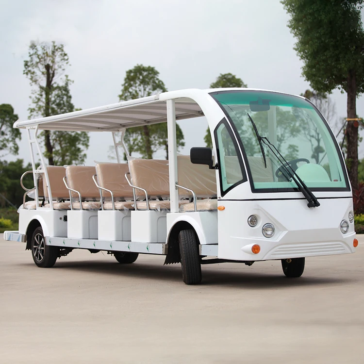 Лидер продаж, электрический автобус на 17 человек с открытым верхом для экскурсий, городской экскурсионный автобус для парка