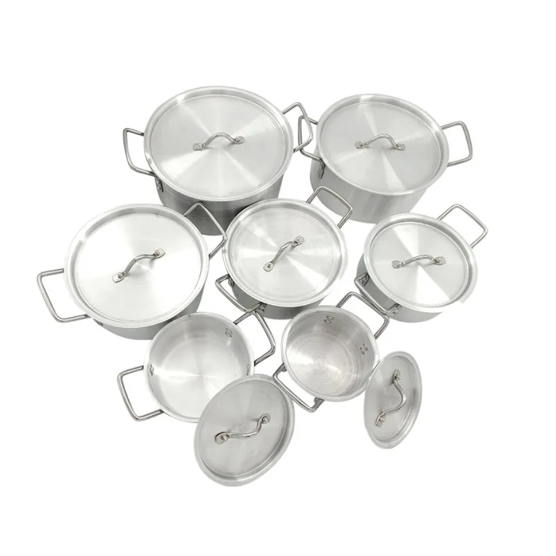 Morden Saladmaster Apple Shape Selim 13Pieces Plastic Colored Food Pot Flower Heavy Cheap Gift Logo Lid Shop Cookware Sets