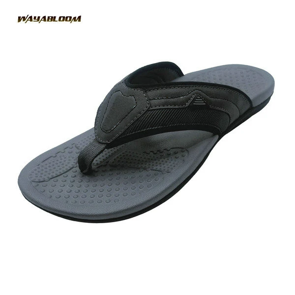 Beach Shoes Clip on Slippers  Non-slip Flip Flops Men's Outdoor Casual Summer PVC Plastic Slippers Summer Sandals for Men