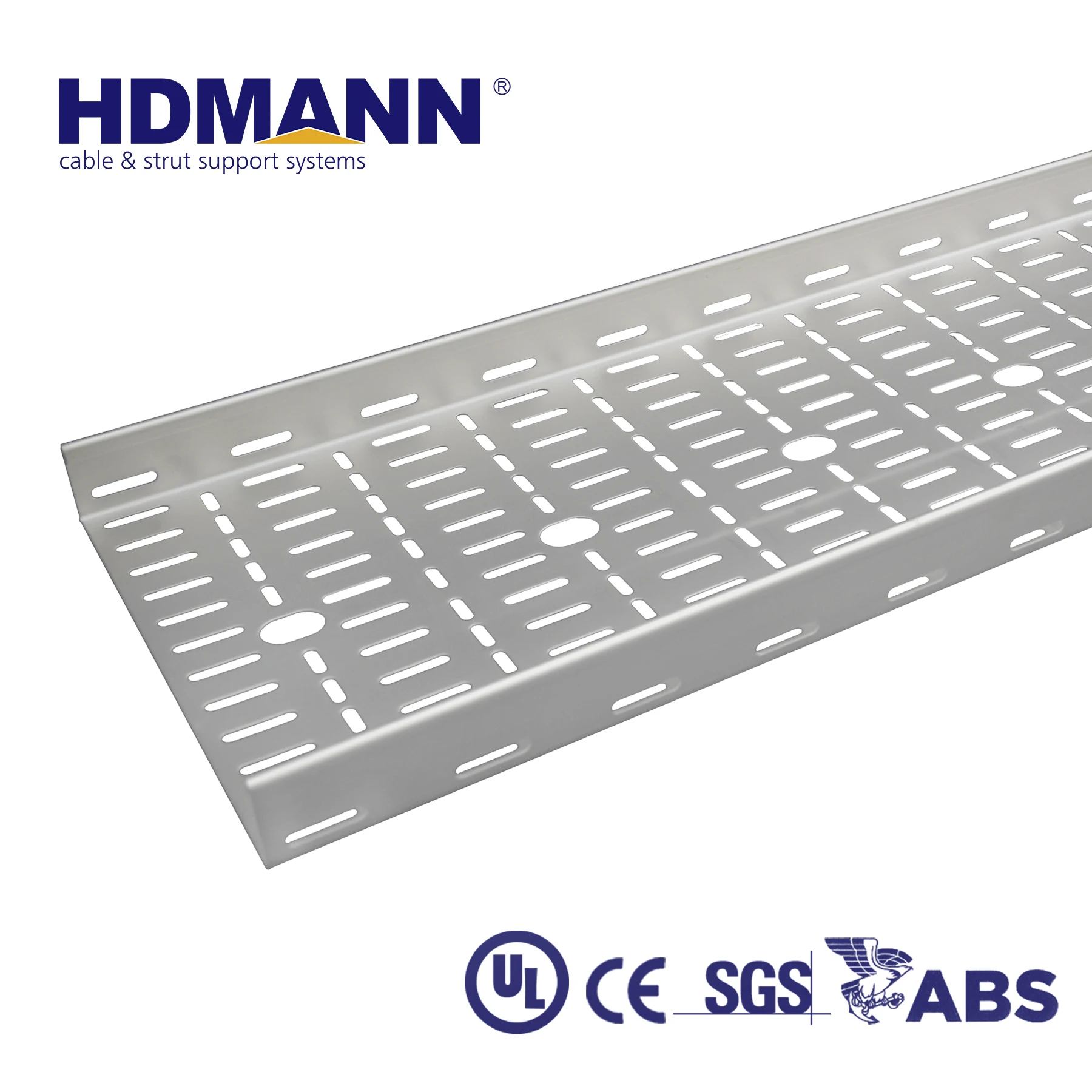 Stainless Steel Cable Tray / Return Flange Cable Tray