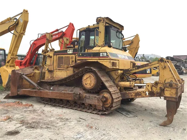 High Quality Caterpillar Bulldozer d7r d7g d7h,Cat Crawler Bulldozer With Ripper