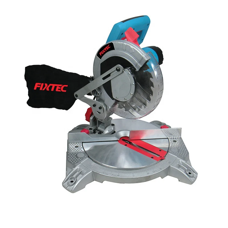 Промышленная Лазерная режущая пила FIXTEC 2000 Вт электрическая композитная торцовочная с лезвием 255 мм скользящая для резки
