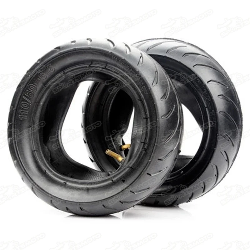 Inner Tube Tire Set 90/65-6.5 110/50-6.5 Front Rear Wheel Tyre For 47cc 49cc Electric Bicycle Scooters E-bike Mini Pocket Bike