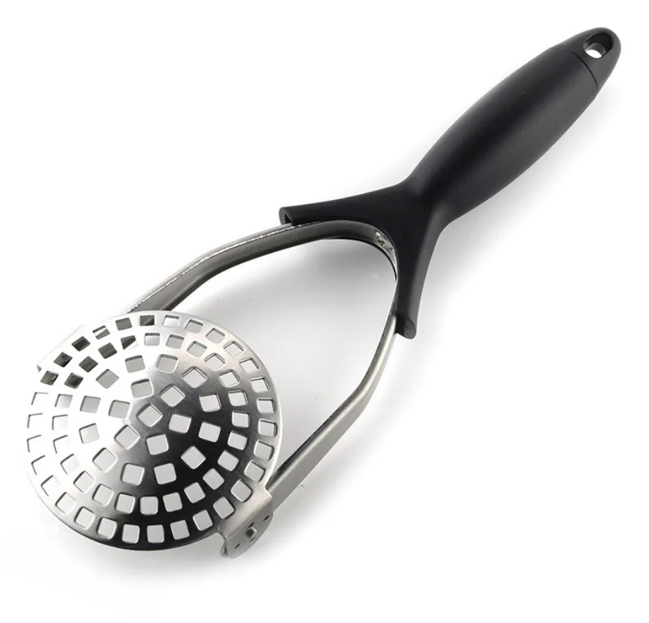 WH669 Stainless Steel  Potato Masher Ricer Puree Juice Maker Potato Pusher Smooth Mashed Potatoes Crusher Fruit Tools