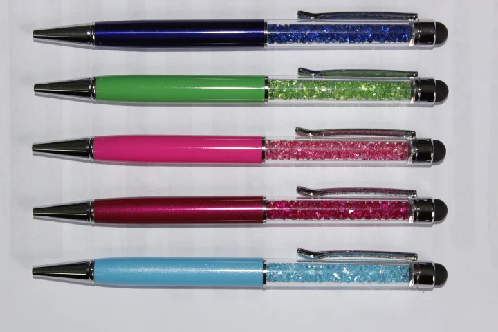 Promotional Metal Ballpoint Pen Crystal Diamond Advertising Pen Office Supplies