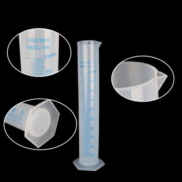PP Measuring Bottle Cylinder Measuring Flask for Laboratory With High quality