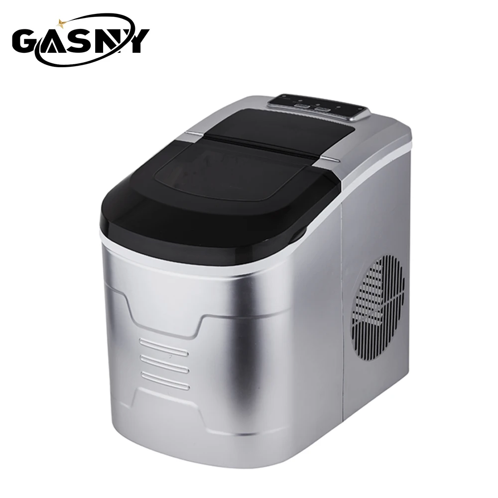 Портативная электрическая машина для производства льда на столешнице 10-12kgs в течение 24 часов 9 кубиков готовы за 6-10 минут с мягкой клавиатурой