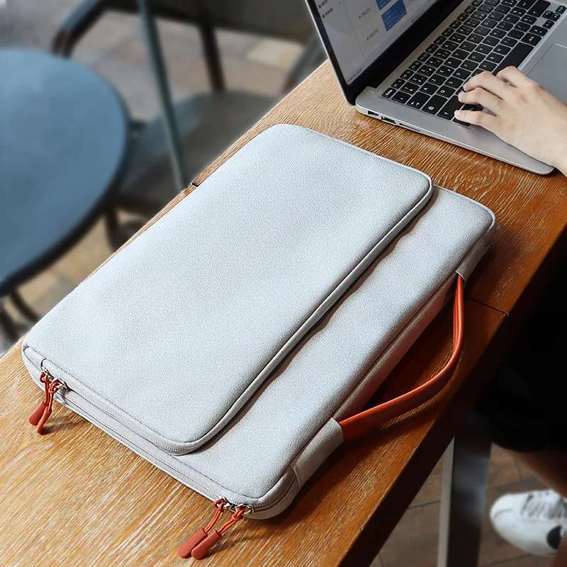 Portable Waterproof Laptop Case Notebook Sleeve 13 14 15 Inch For Macbook Air Pro Computer Bag