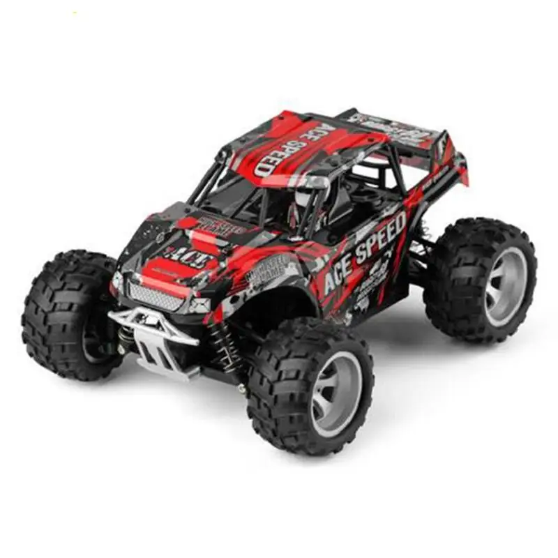 Wltoys 18404 4Wd 1/18 Electric Four-Wheel Drive Bigfoot Stunt Off-Road Climbing Car Jet Drift Car For Kids