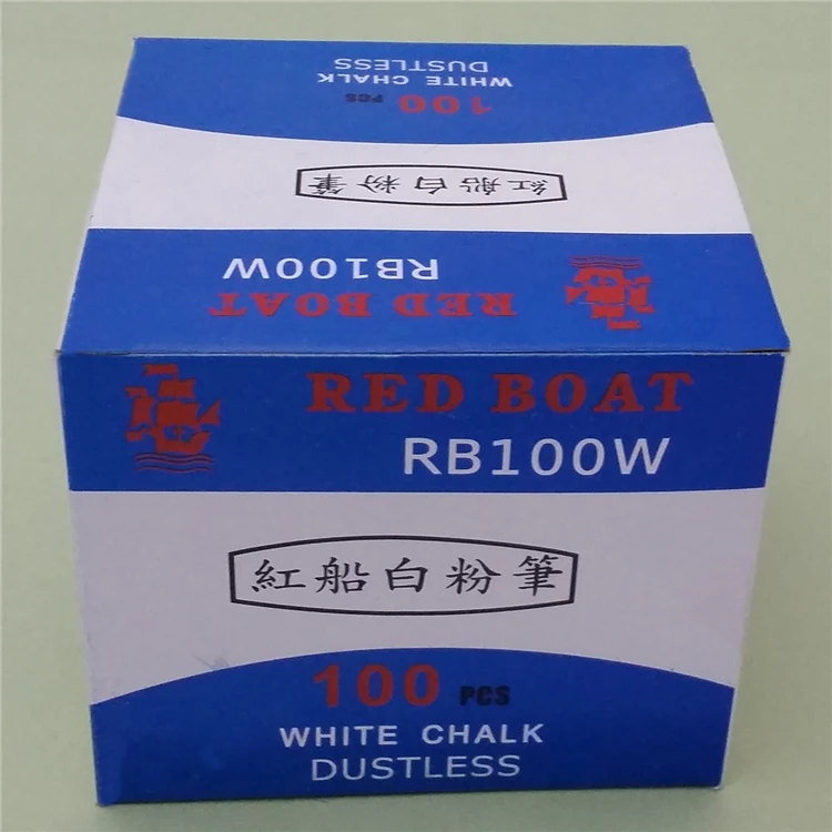 Perfect Quality Good Price Dia 9 X L 80mm Model Number Rb100w White Chalk Pencil