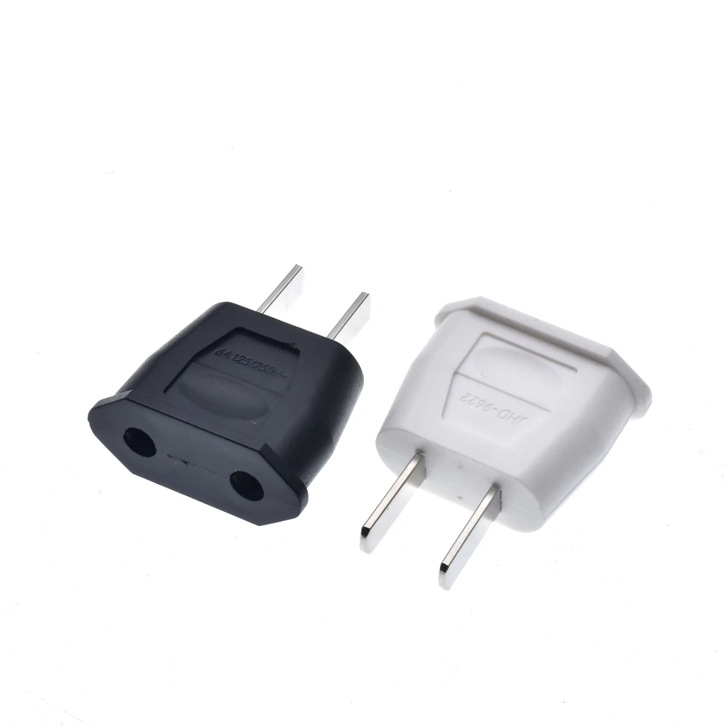 EU Power Cord Cable To 2 Pin US JP CN Plug Adapter EU European To US American Japan China Travel Adapter Electrical Socket