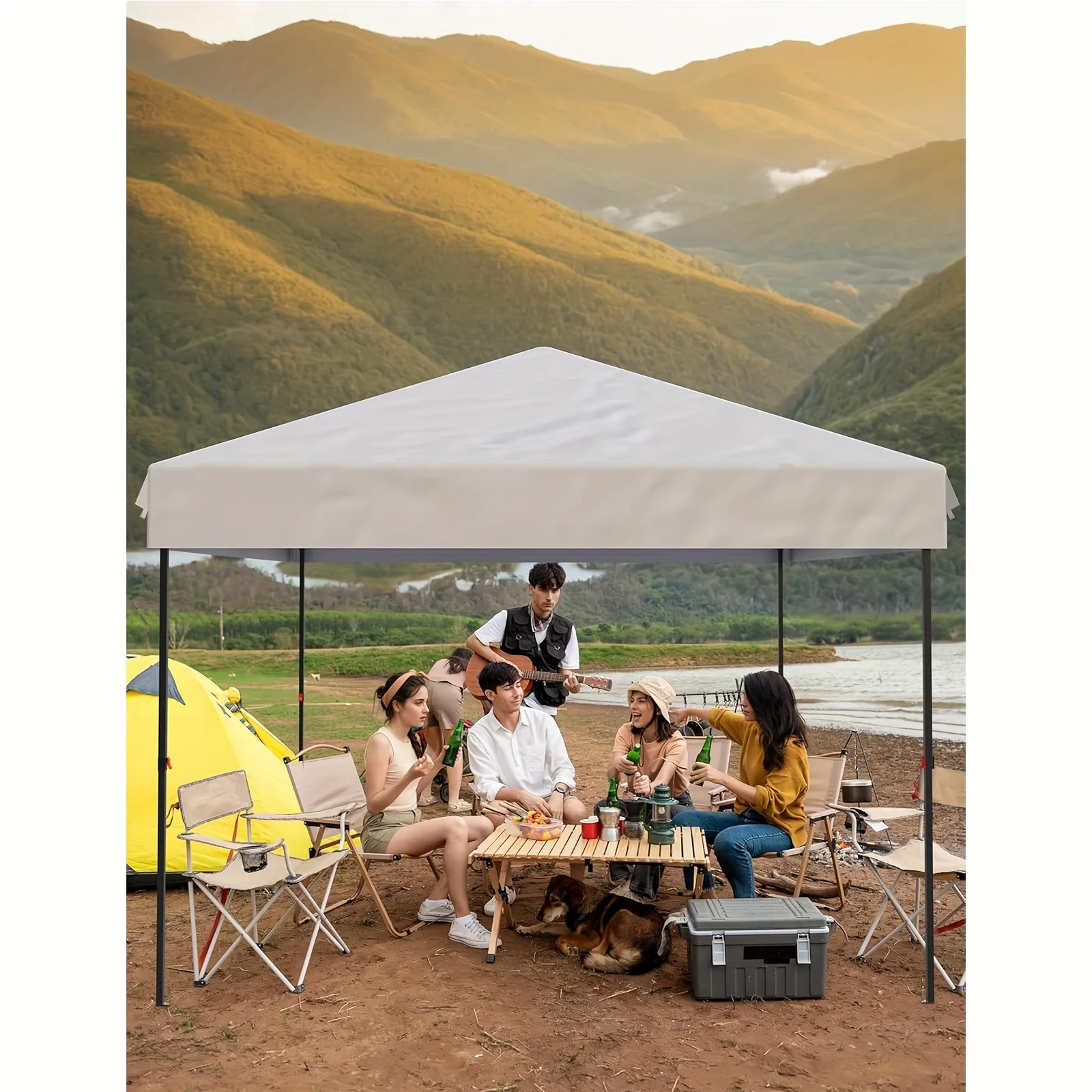 8x8 10x10 Cheap Outdoor Summer White Canopy Folding Tent