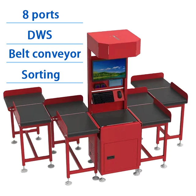 Customized ports DWS Zigzag machine dimension weight scale high accuracy system