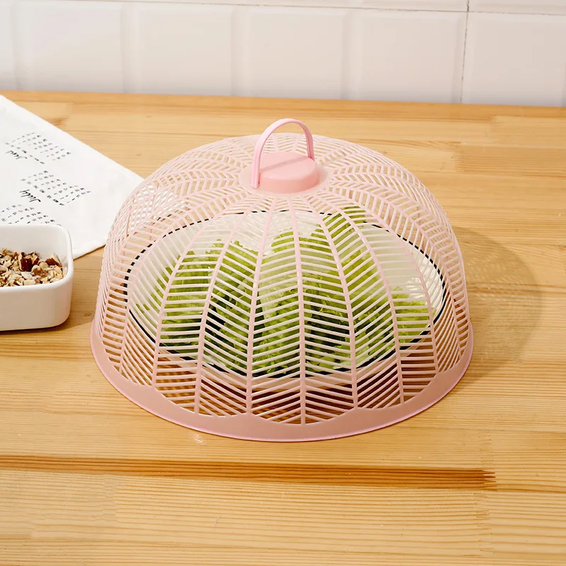 Wholesale Kitchen Dish Food Umbrella Cover Plastic Mesh Food Cover
