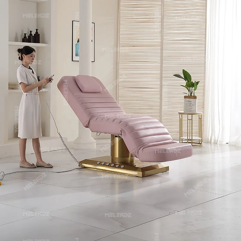 Electric Hotel Height Adjustable Salon Furniture Massage Beauty Tattoo Bed Beautician Stretcher Facial Table Massage Table