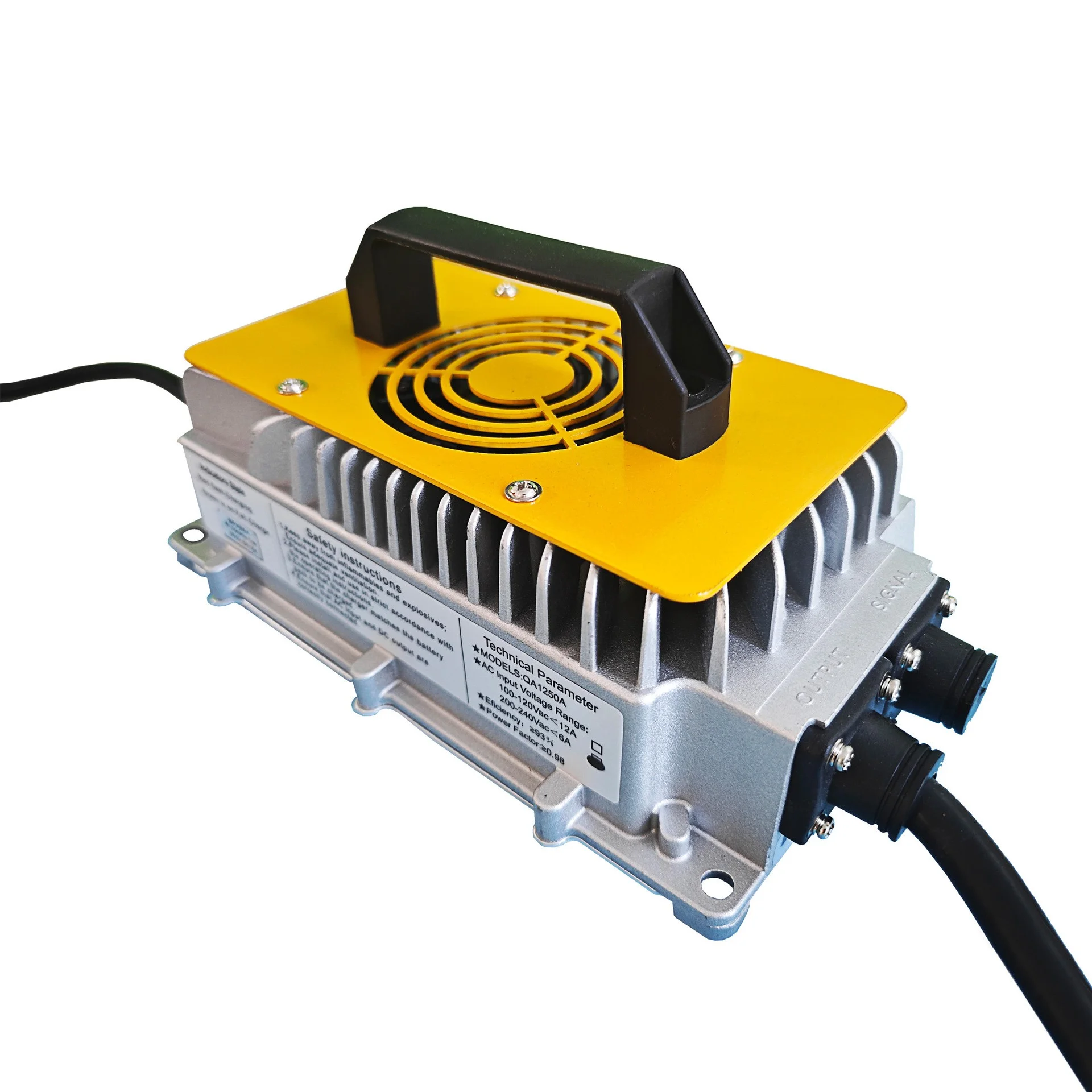 Умное автомобильное зарядное устройство для 24v20A гольф-каров/вилочных погрузчиков/лодок 36 В/48 В свинцово-кислотных/литиевых аккумуляторов LiFeOP4 IP67 завод