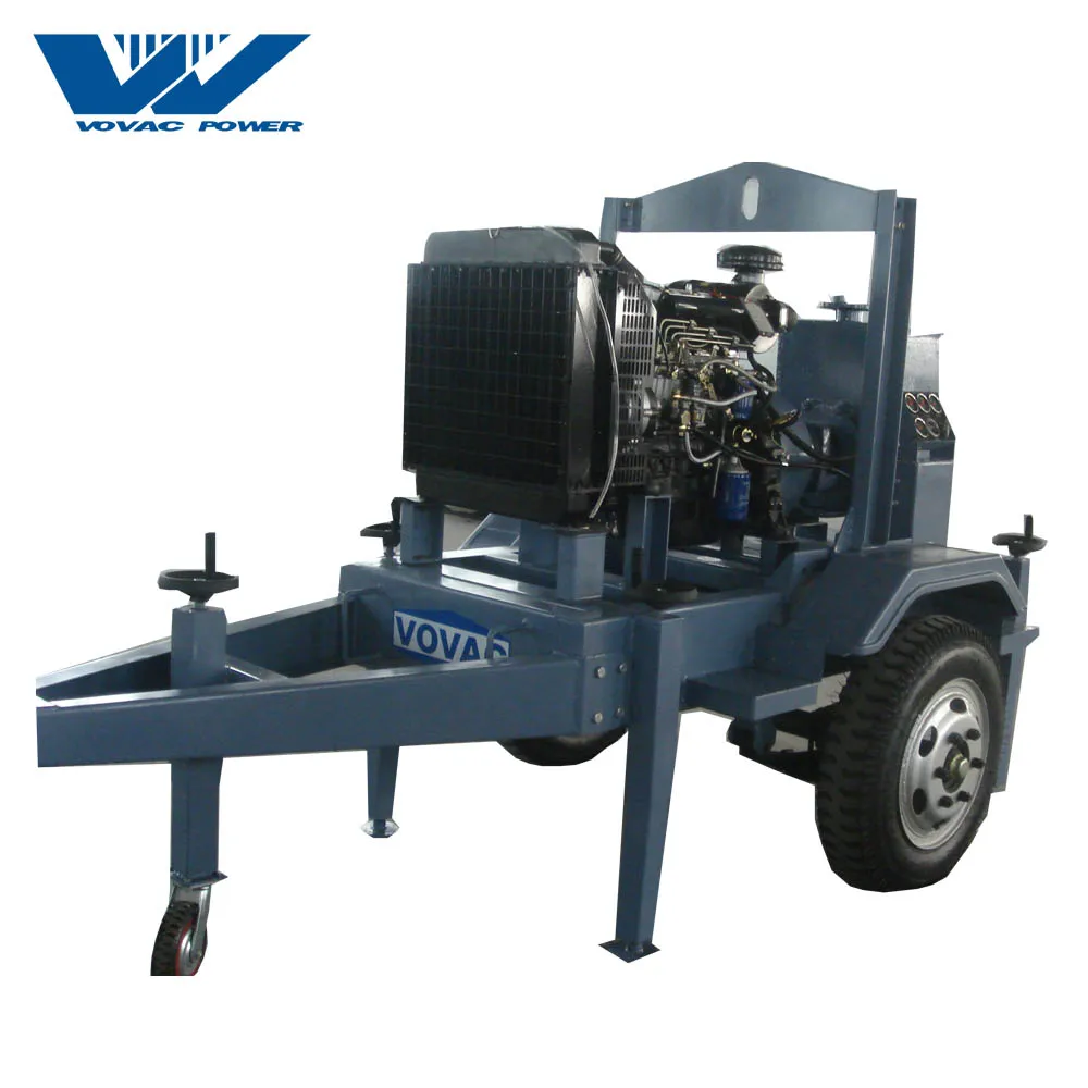 Movable 8 Inch Deutz Diesel Water Pump For farm Irrigation