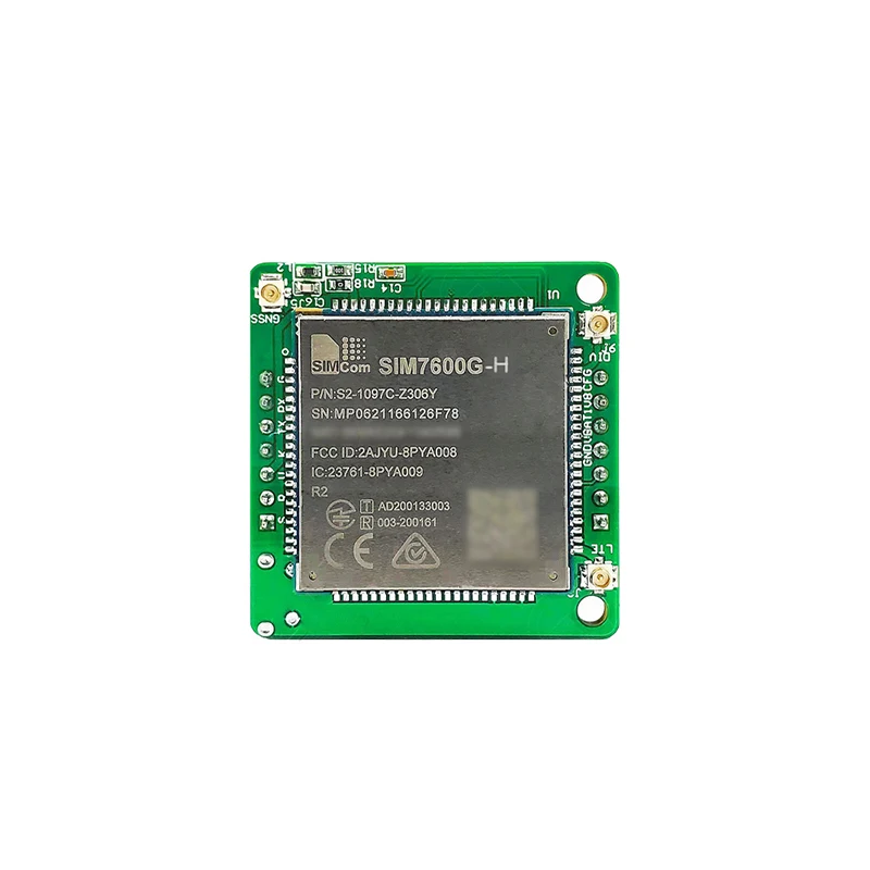 SIMCOM SIM7600G-H R2 CAT4 Kits Breakout Board LTE Cat-4 4G / 3G / 2G Support IoT Module Development Board +4G GPS antenna Kit