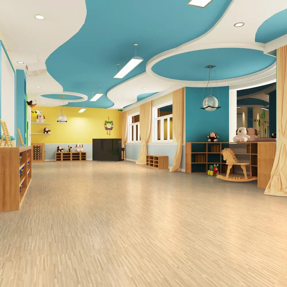 
China Manufacture Self Adhesive SPC Flooring Coating PVC Floor 