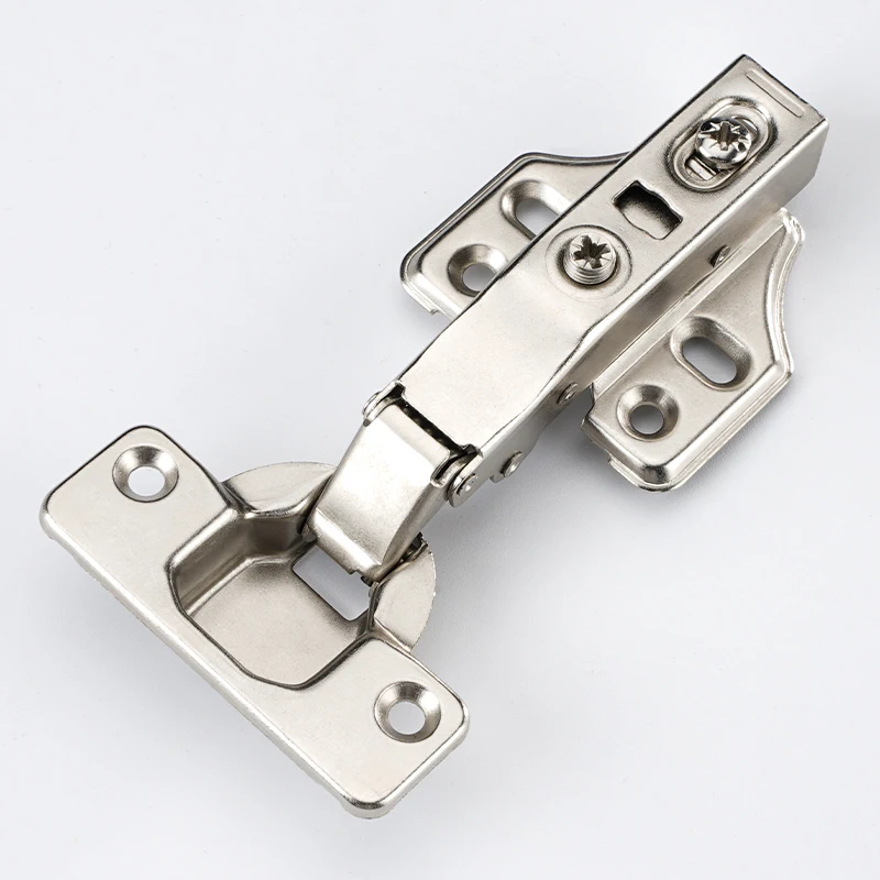 High Quality Full Overlay Stainless Furniture Hardware Conceal Soft Close Wardrobe Kitchen Cabinet Silent Hydraulic Door Hinge 