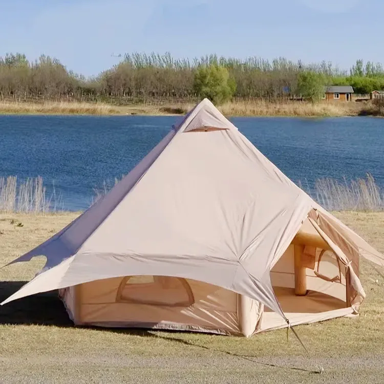 Newest Design Customized Air Inflatable Cabin Tent For Outdoor Camping Waterproof Ti[pi Tent