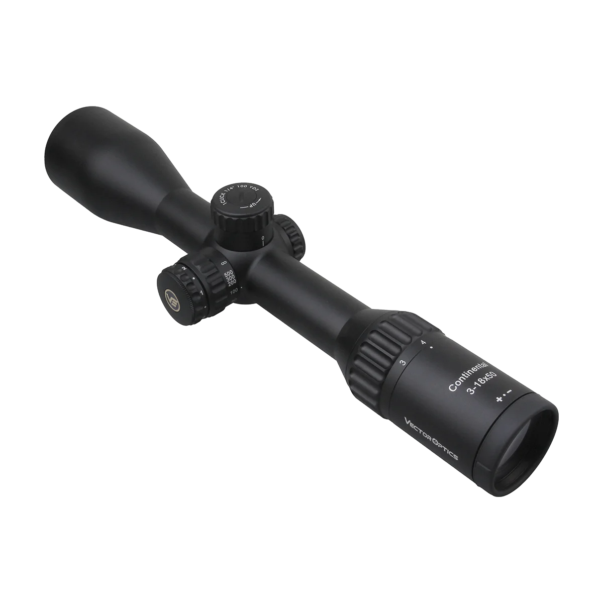 Vector Optics Continental 3-18x50 CDM 30mm Monotube Hunting Scope Long Range Optical Scope
