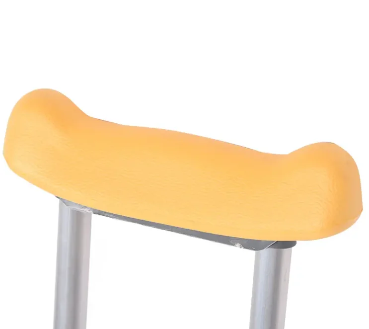 Axillary Folding Crutch With Rubber Crutch Tips Hands Free Underarm Medical Device Walking Stick Cane Underarm Crutches