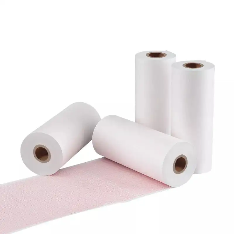 Premium 3 tracks Thermal Recording Paper 80mmx20m Medical Ecg Paper For Edan SE-3
