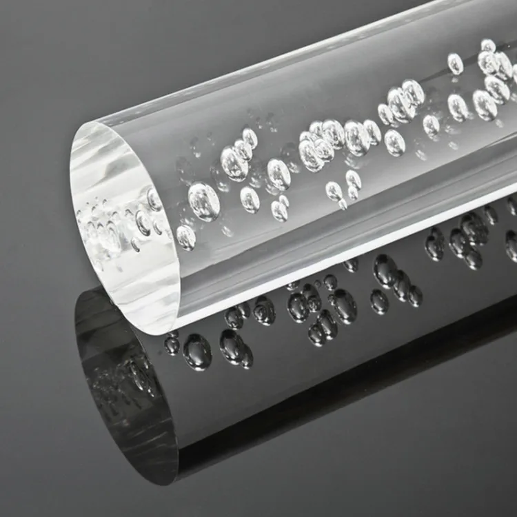 Optional Diameters Transparent Colored Solid Acrylic Glass Rod