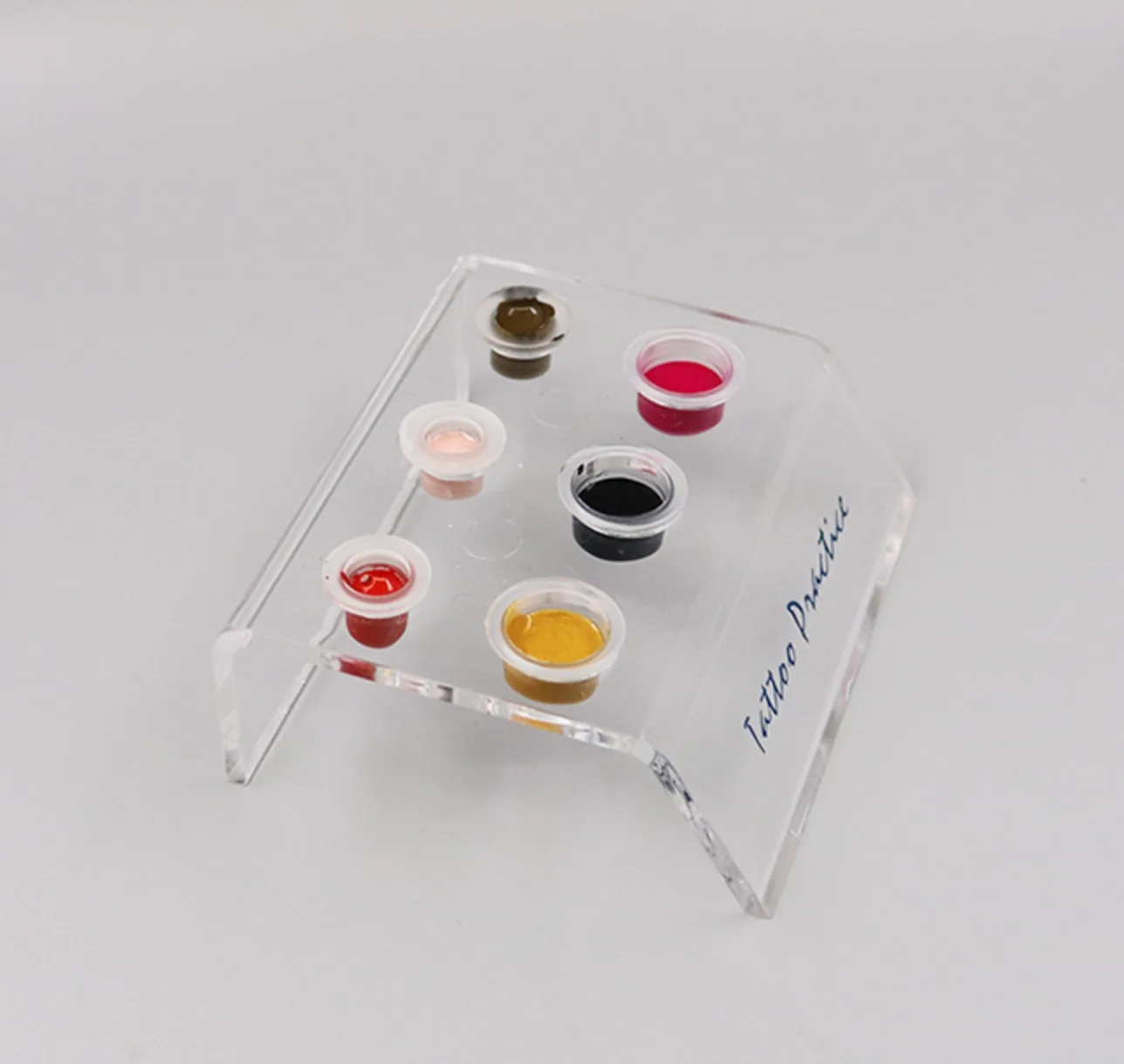 Hot sale acrylic pmu mast pen tattoo microblading ink cup pigment cup holder for machine