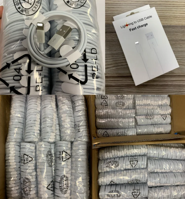 Оптовая продажа 3 фута TPE Оригинальное быстрое зарядное устройство USB Дата-кабель для
