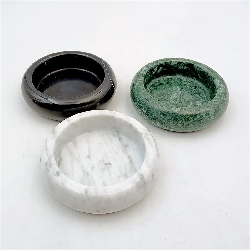 Индивидуальная пепельница из натурального мраморного камня для сигар отеля виллы Деловой Подарок