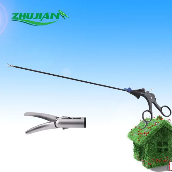 New model single port laparoscope needle holder laparoscopy needle holder 5mmx400mm laparoscopic needle holder for surgical