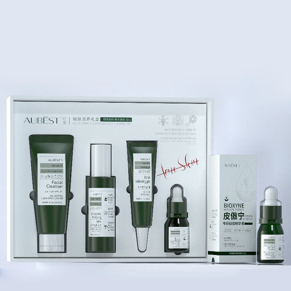 Индивидуальное Органическое средство для ухода за кожей патч от прыщей удаление шрамов очищающее лица Сыворотка уход набор