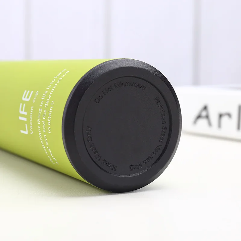 
500ml Life Stainless Steel 304 Thermal Cup Coffee Mug Thermos Water Bottle 