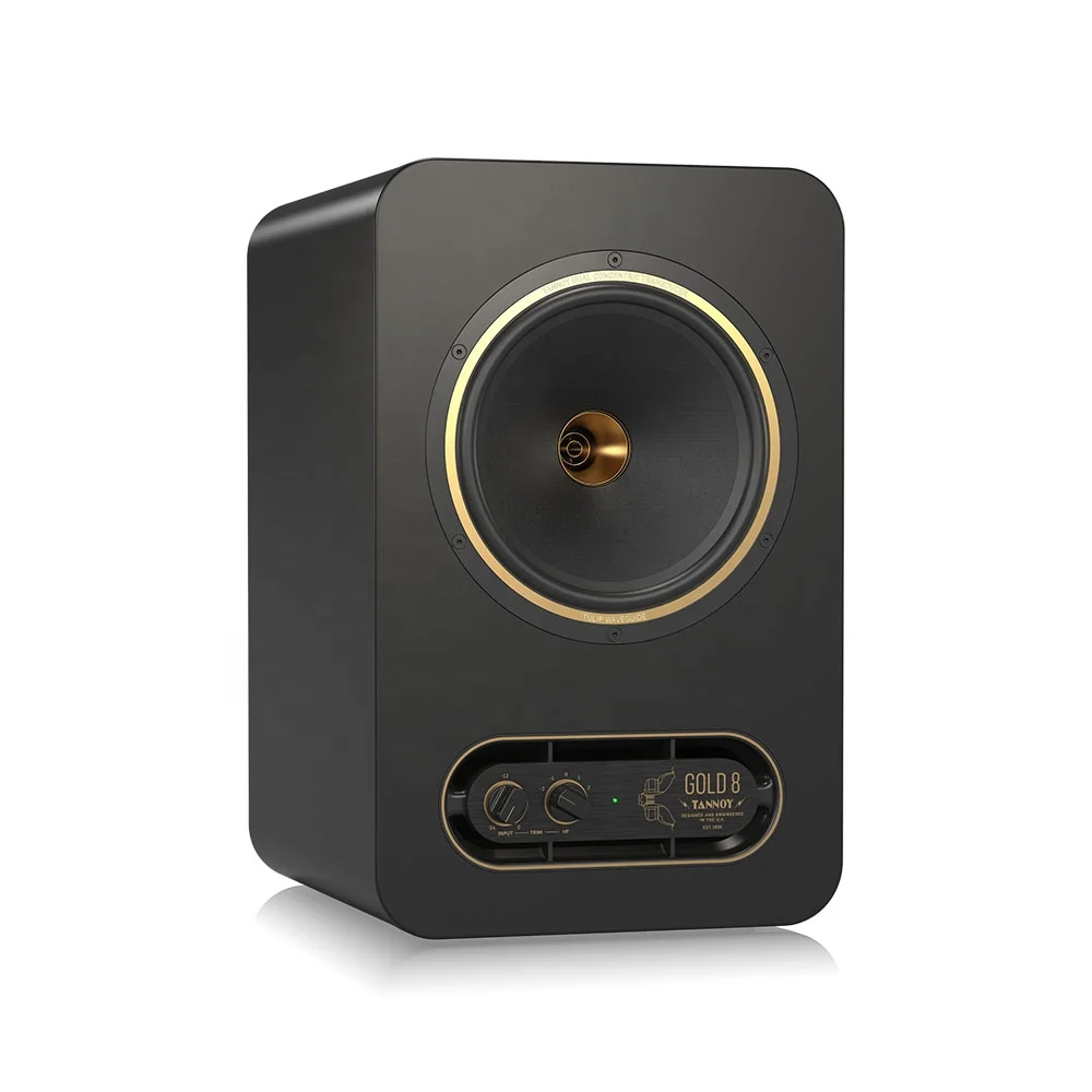 Tannoy Gold 8 Powered 8-inch Studio Monitor Pa System 300 Watts Dual Concentric Active Speakers Indoor
