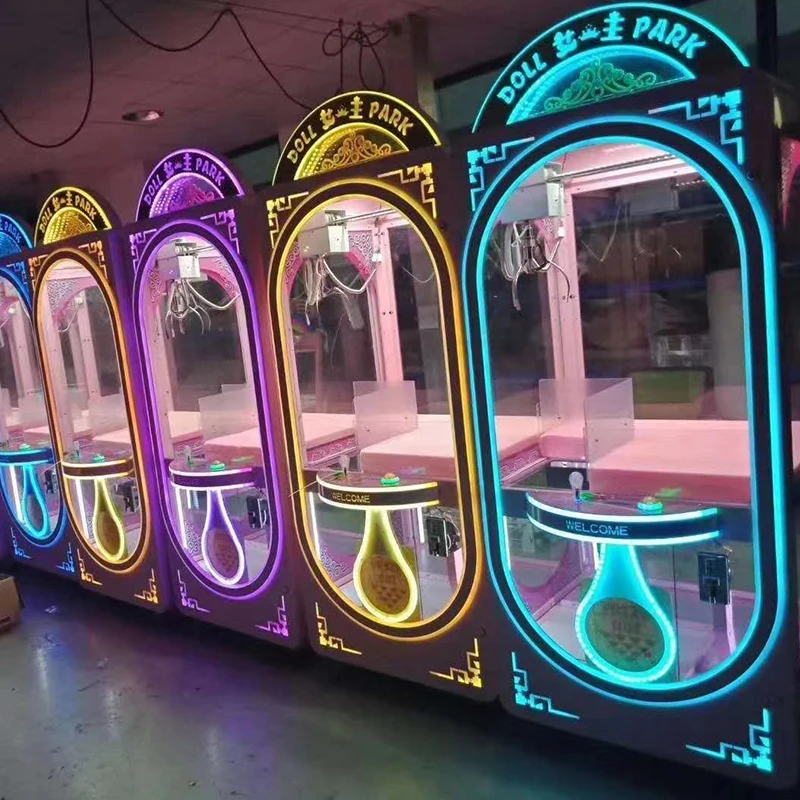 Game center use blind box doll catch machine coin game electrical equipment