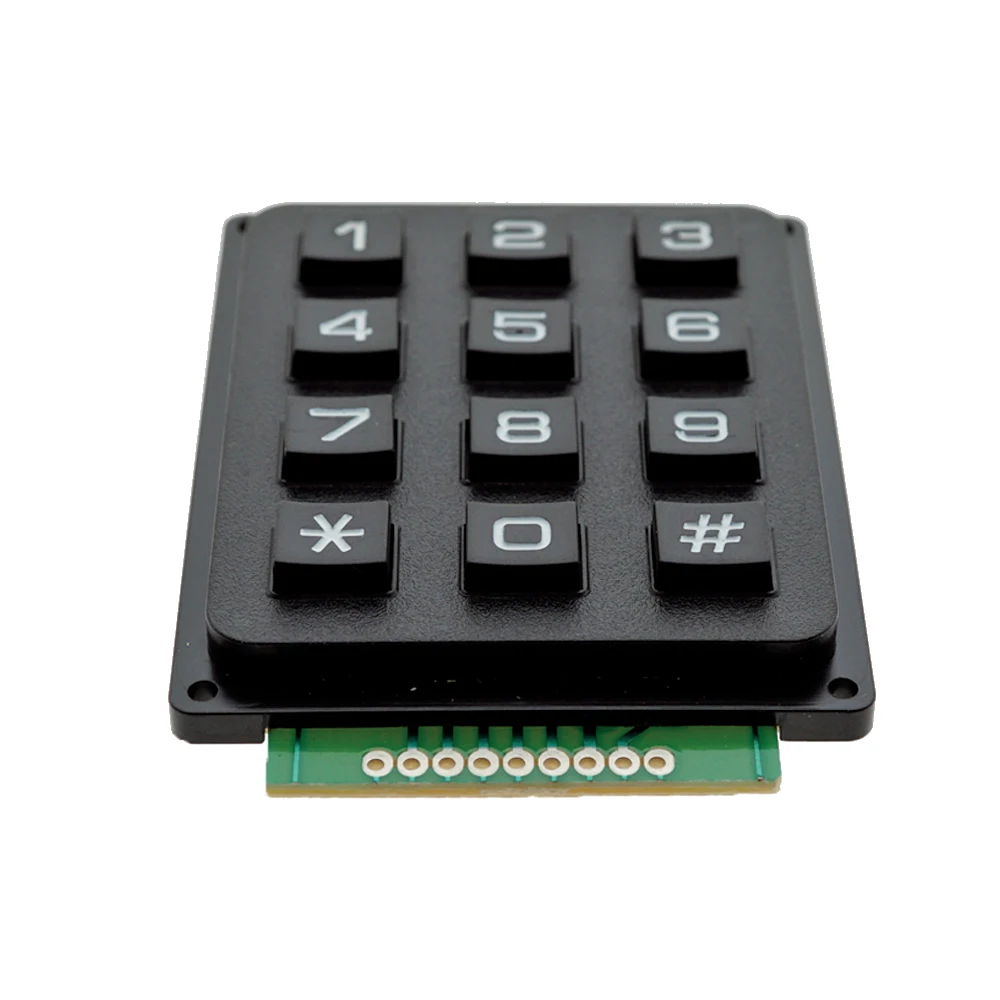  Okystar OEM/ODM 12 пластиковых кнопок переключатель 12-клавишная клавиатура 4X3 матричная модуль