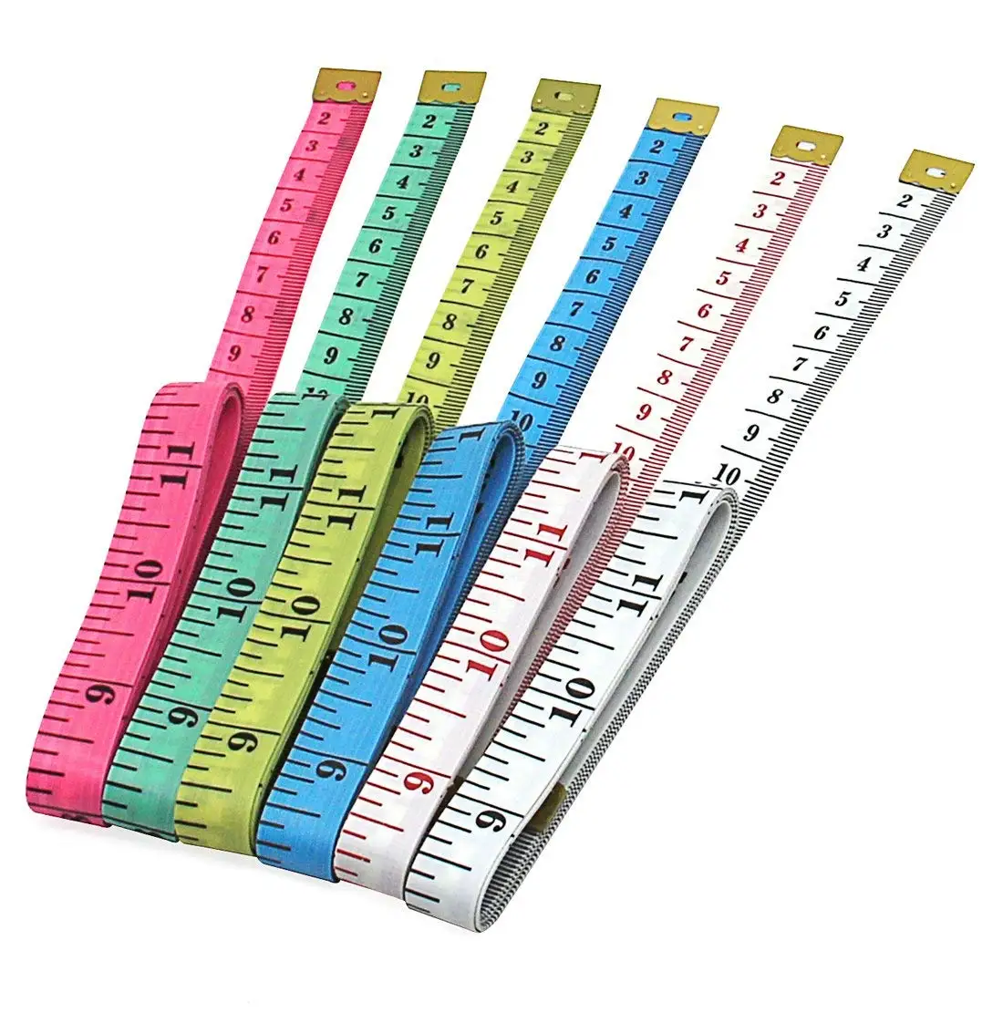 Factory price soft flat 1.3*150cm sewing ruler meter sewing tape measure for sewing tailor cloth ruler