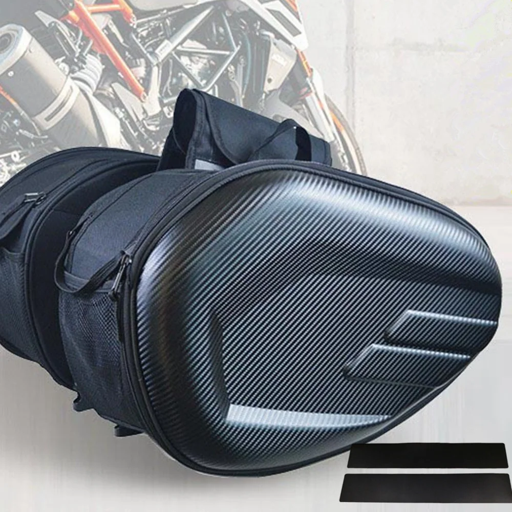 Universal Motorcycle Waterproof Racing Race Moto Helmet Travel Bags Suitcase Saddlebags For BMW KAWASAKI YAMAHA Honda + Raincoat
