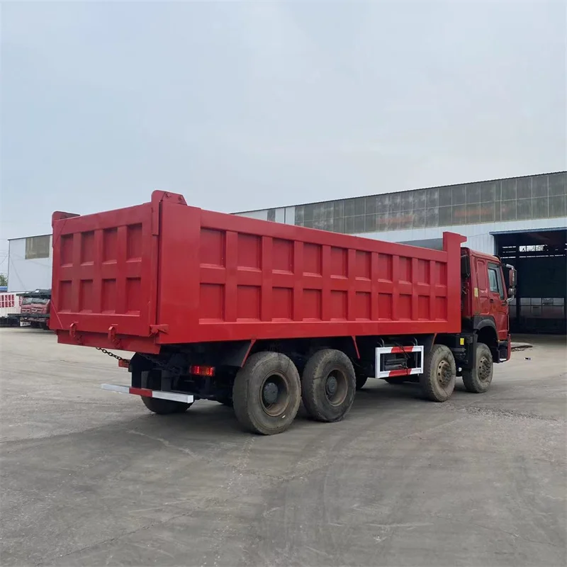 Dump Truck Sinotruk HOWO 12 Wheel 371hp Used Dump Truck Used Tipper Truck