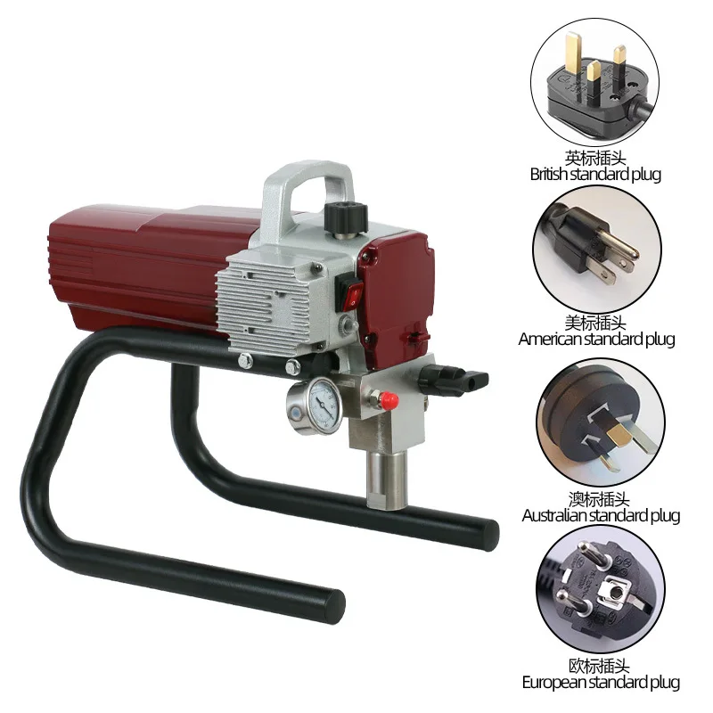 Airless Wall Paint Sprayer for Dispersion/Latex Paints Large Household Project, 1800W High Pressure Paint Sprayer