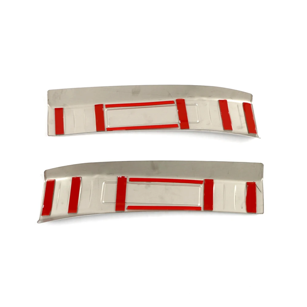 Trunk Bumper for Toyota RAV4 XA50 2019-2024 Car Accessories Stainless Rear Fender Protector Sill Pad Cover Sticker Decoration