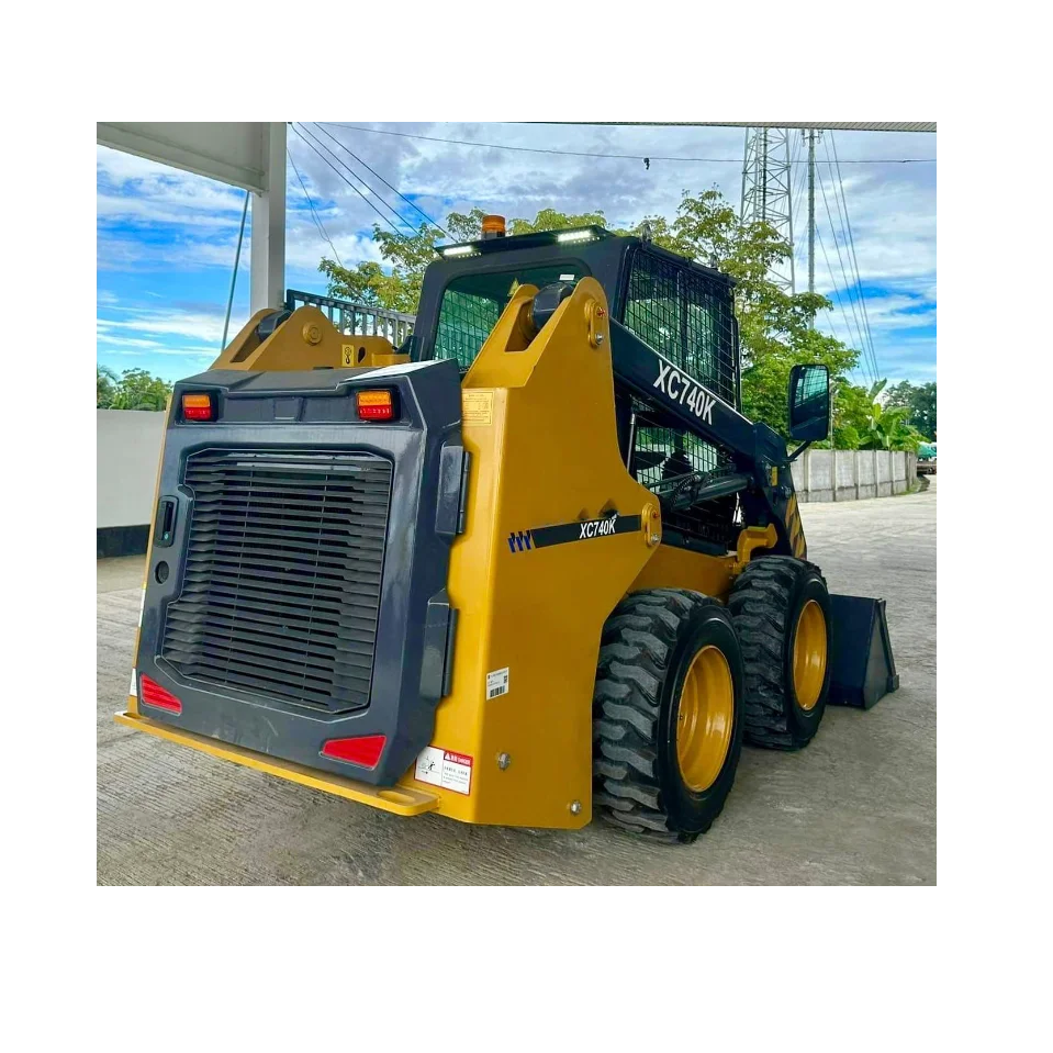 XUZHOU 3Ton XC760K/XC740K погрузчик с скользким поворотом мини