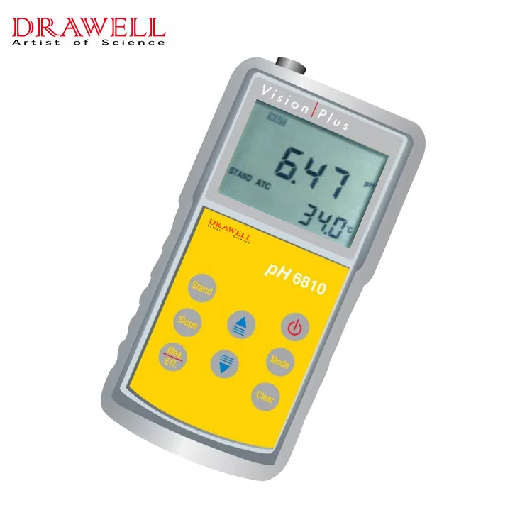 PH6810 pH Meter ORP Analyzer With Temperature Detector Portable Multiparameter Tester