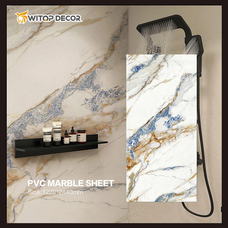 PVC Marble Sheet Board Wall Decoration Pvc Uv Panels