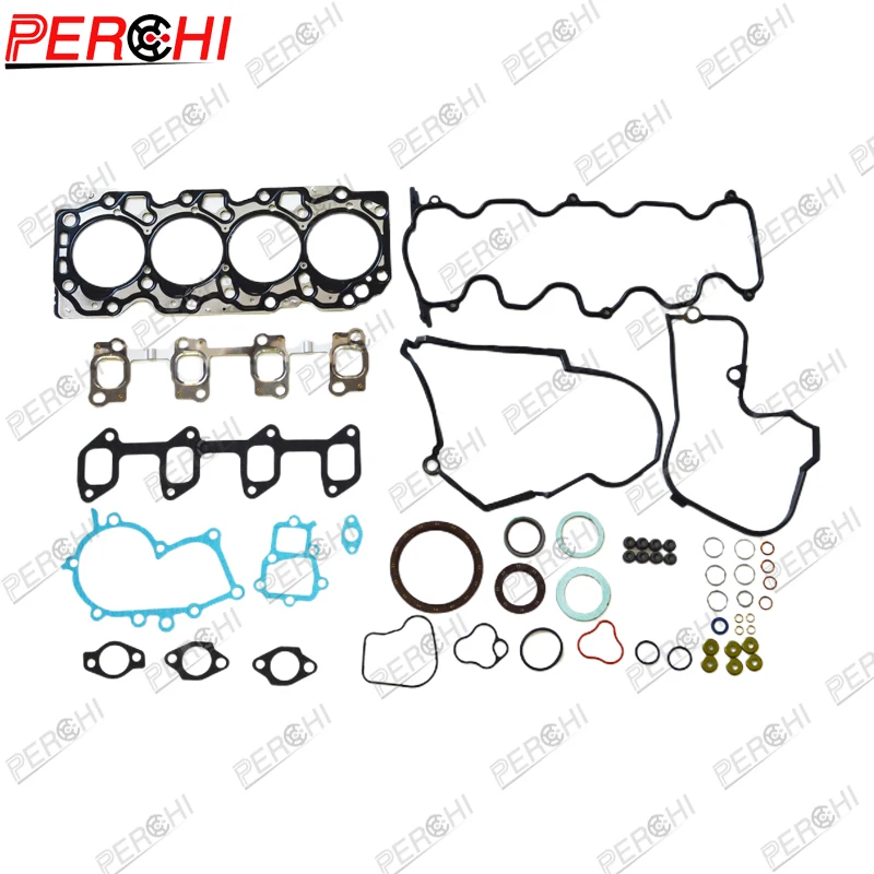 Двигатель PERCHI 2C Автозапчасти полный комплект прокладок для TOYOTA CAMRY Estate 2,0 Turbo-D OEM:04111-64070 04111-64105
